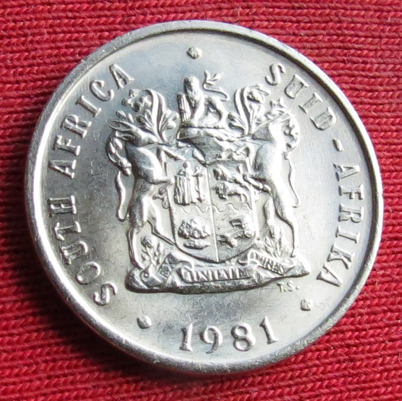  South Africa RSA 10 cents 1981   