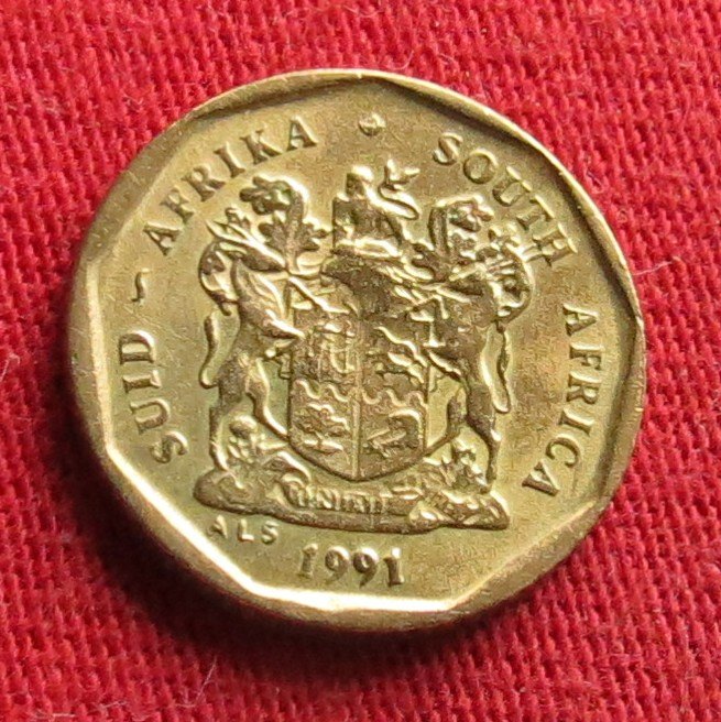  South Africa RSA 10 cents 1991   