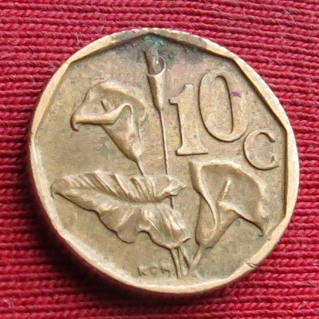 South Africa RSA 10 cents 1993