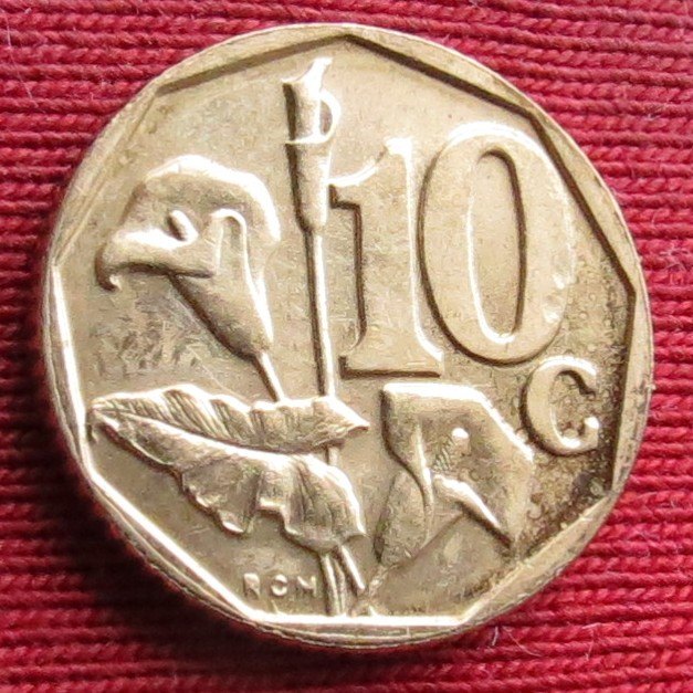  South Africa RSA 10 cents 1997   