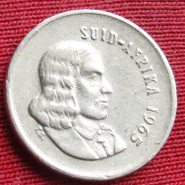  South Africa RSA  5 cents 1965   