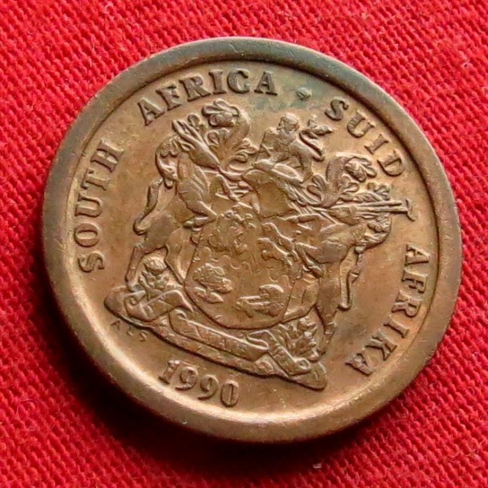  South Africa RSA  5 cents 1990   