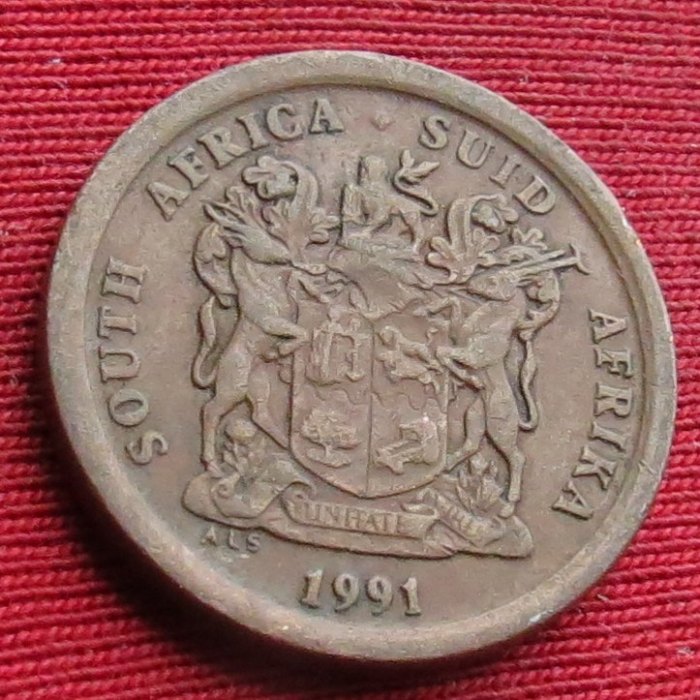  South Africa RSA  5 cents 1991   