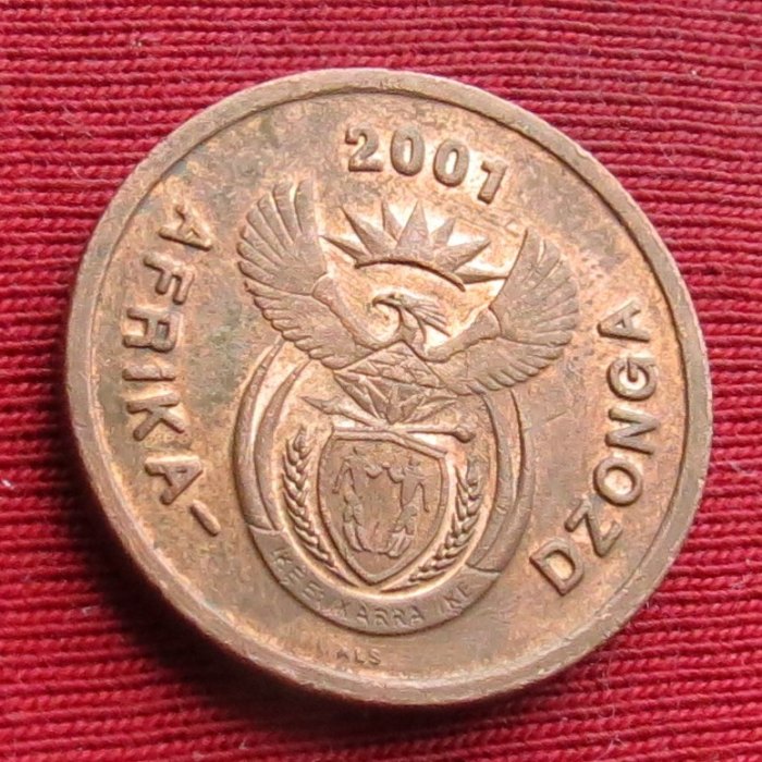  South Africa RSA  5 cents 2001   
