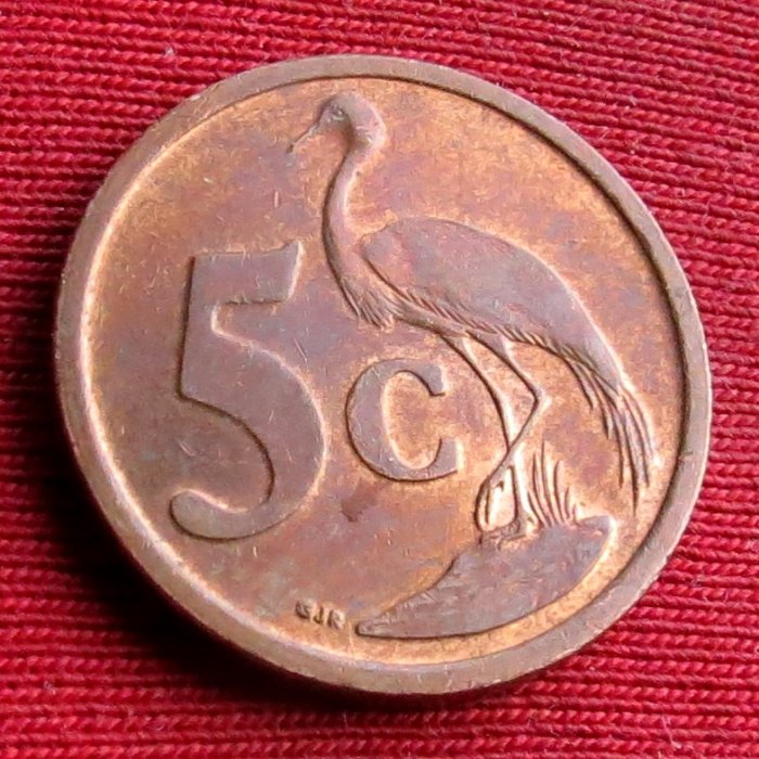 South Africa RSA 5 cents 2006