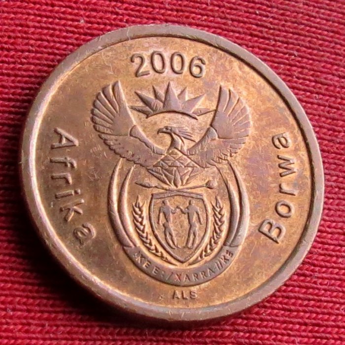  South Africa RSA  5 cents 2006   