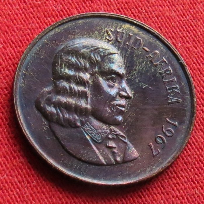 South Africa RSA  2 cents 1967   