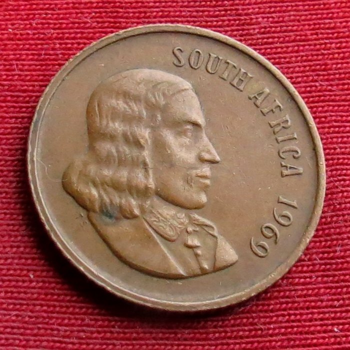 South Africa RSA 2 cents 1969