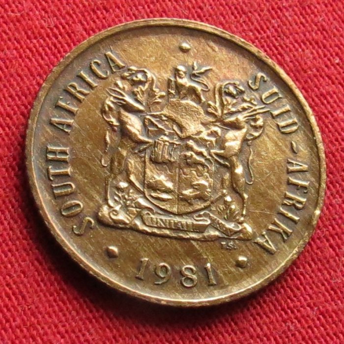  South Africa RSA  2 cents 1981   