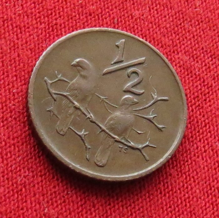 South Africa RSA 1/2 cents 1970