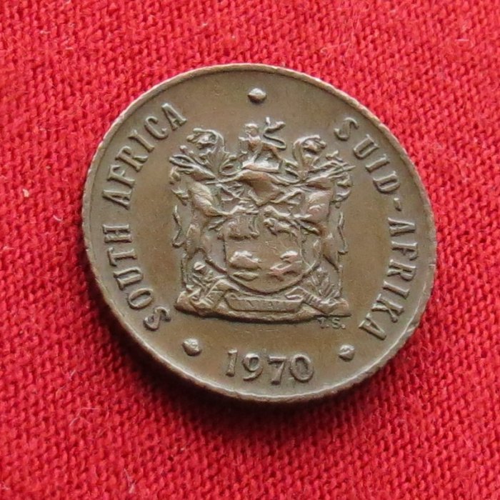 South Africa RSA  1/2 cents 1970   