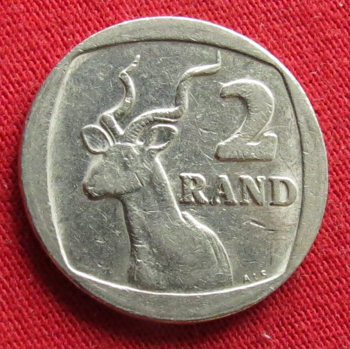 South Africa RSA 2 rand 1990