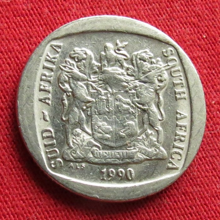 South Africa RSA   2 rand 1990   