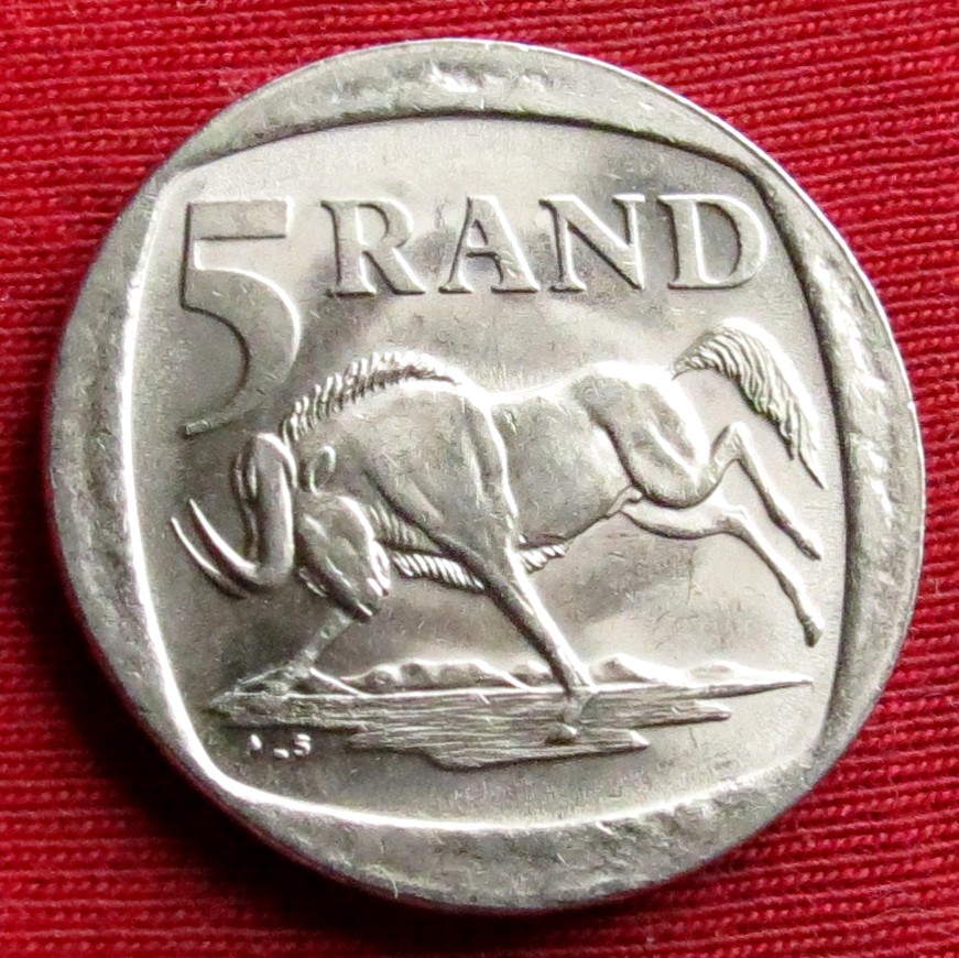 South Africa RSA 5 rand 1994