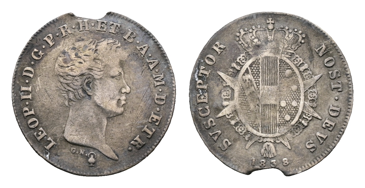  Italien, Kleinmünze 1838   