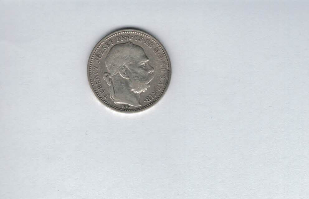  1 Korona 1894 á 4,17g fein Ag Kronenwährung Ungarn Franz Joseph I. Spittalgold9800 (1277   