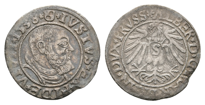  Altdeutschland; Kleinmünze 1538   
