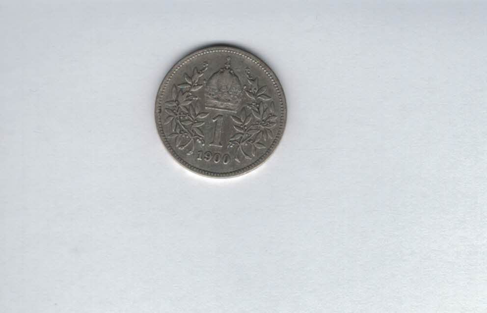  1 Krone 1900 á 4,17g fein silber Kronenwährung Österreich Spittalgold9800 (4508   
