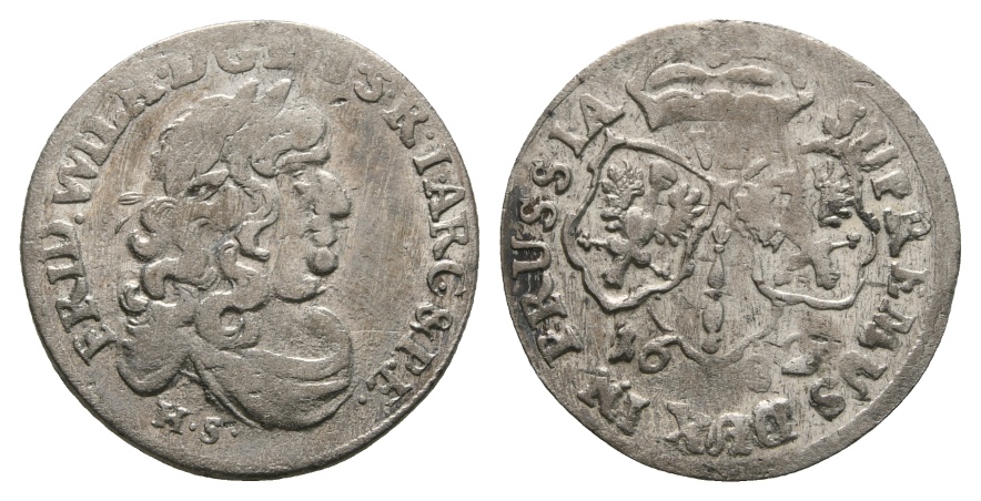  Altdeutschland; Kleinmünze 1708   