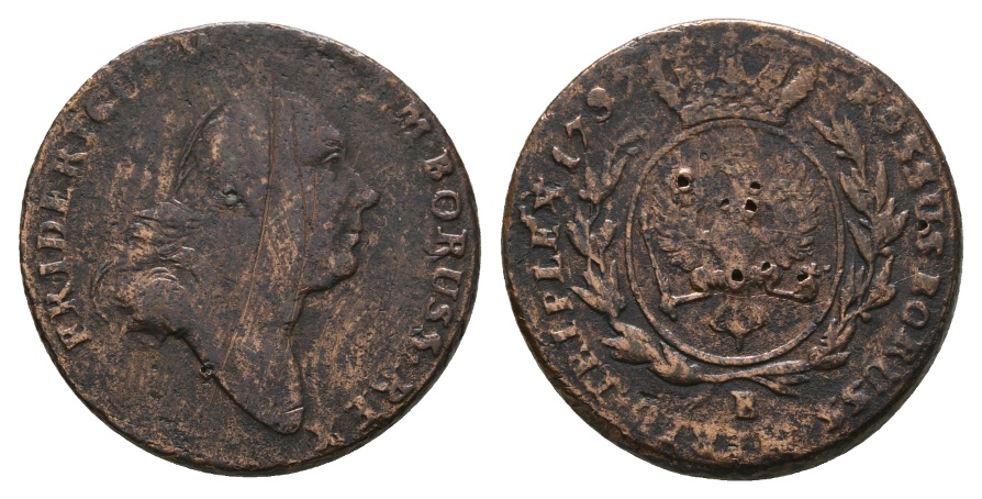  Altdeutschland; Kleinmünze 1797   