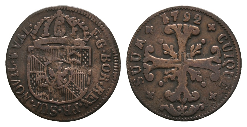  Altdeutschland; Kleinmünze 1792   