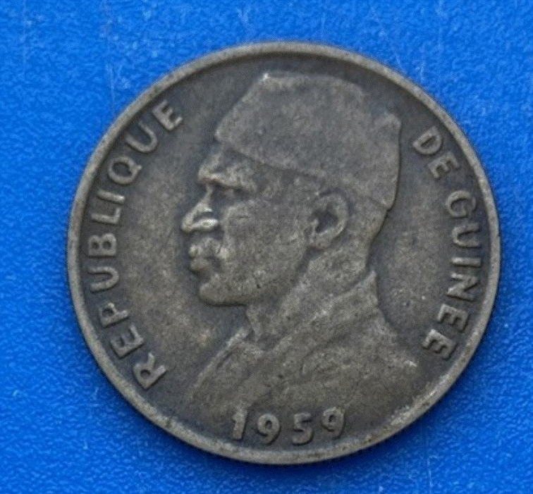  Guinea 10 Francs 1959 | Franc Guinéen | Wir Lieben Münzen   