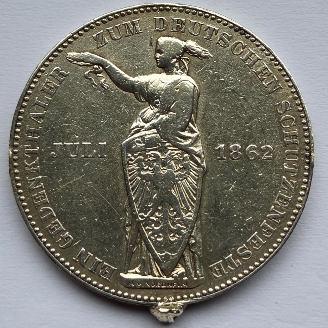  Frankfurt: Schützentaler 1862   