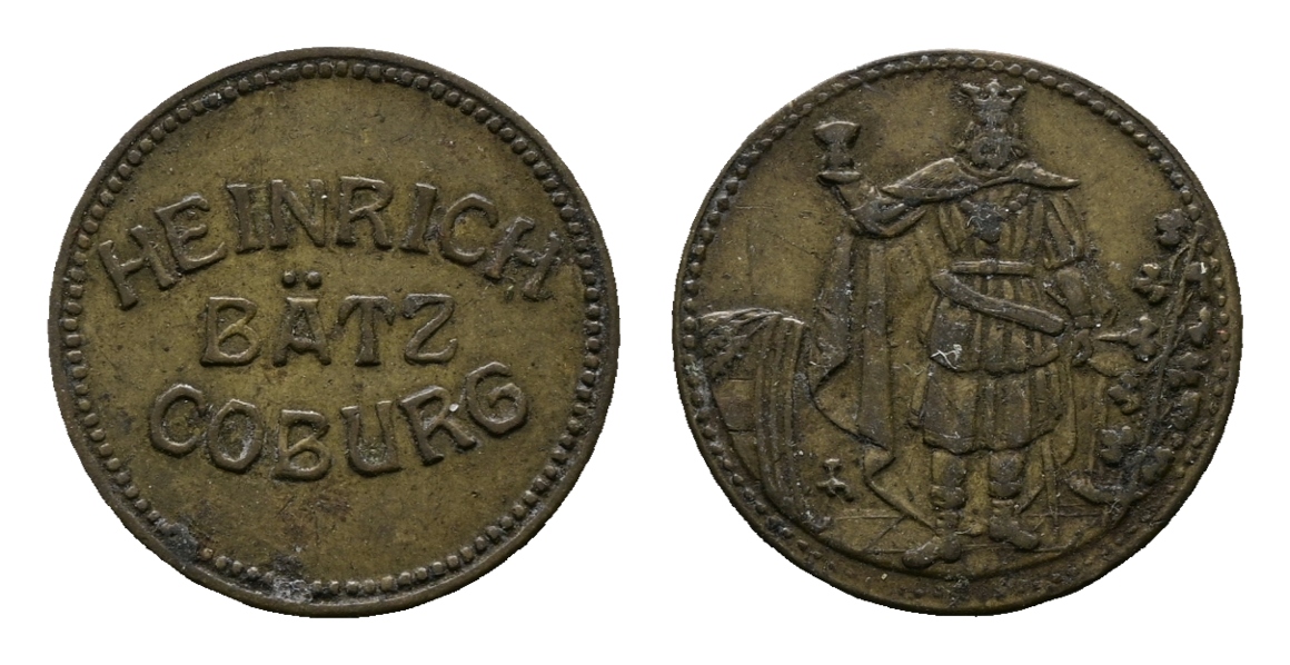  Bayern; Coburg; Heinrich Bätz Coburg; Menzel 4558.1   