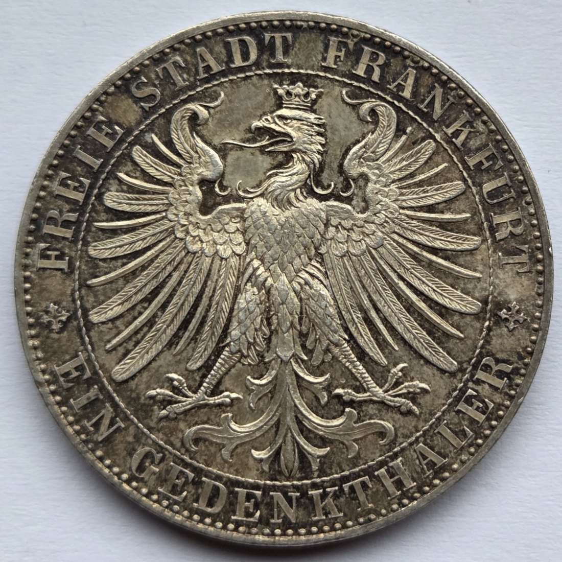  Frankfurt: 1 Taler Fürstentag 1863   