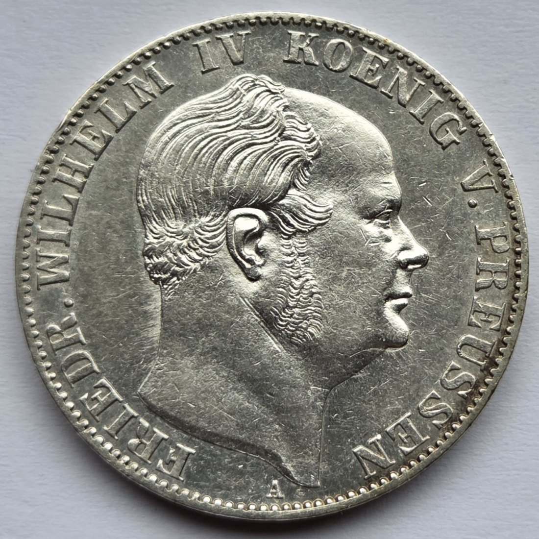  Preußen: 1 Taler Friedrich Wilhelm IV. 1859   