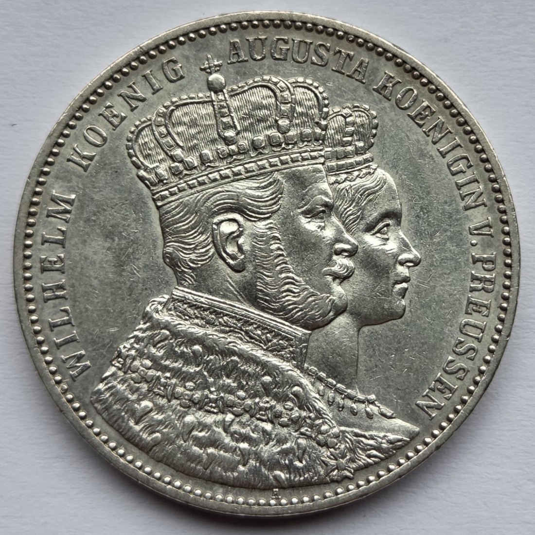  Preußen: Krönungstaler 1861   