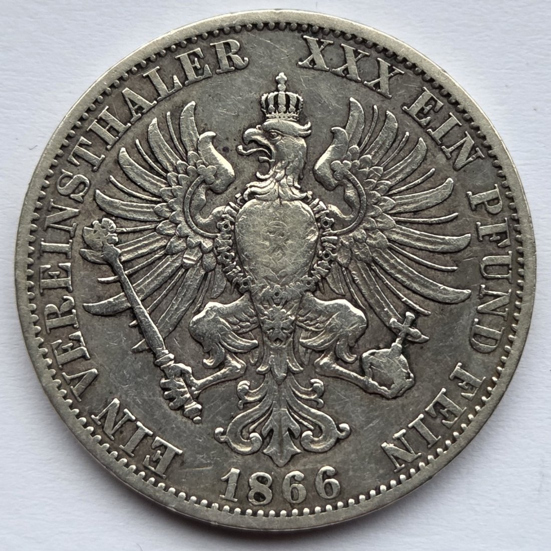  Preußen: Siegestaler 1866   