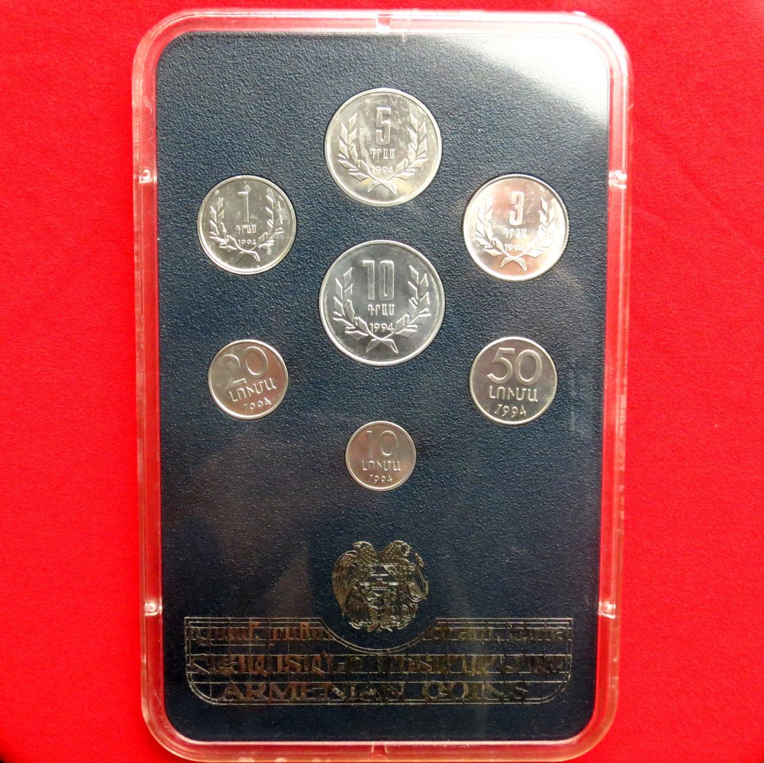 Armenia SET 10,20,50,luma 1 3 5 10 diram 1994