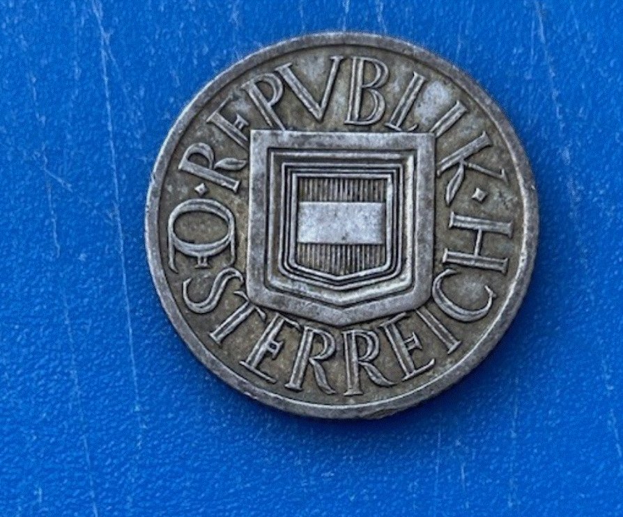  SILBER - Österreich 1/2 Schilling 1925 Halbschilling   