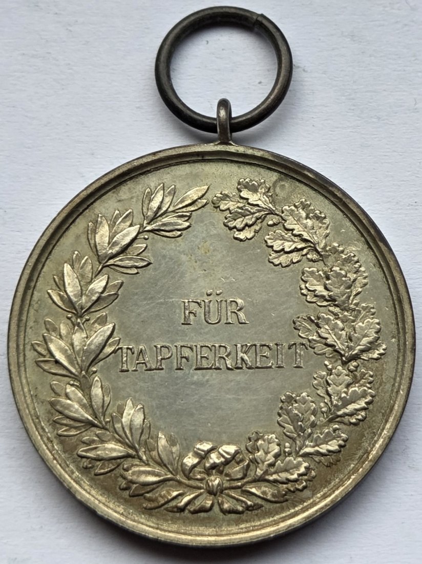  Hessen: Tapferkeitsmedaille Ernst Ludwig   