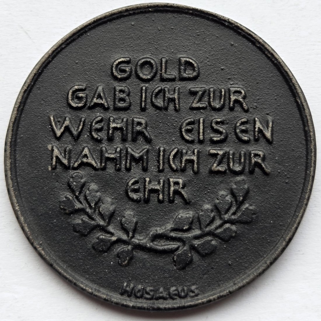  Kaiserreich: Medaille In Eiserner Zeit   