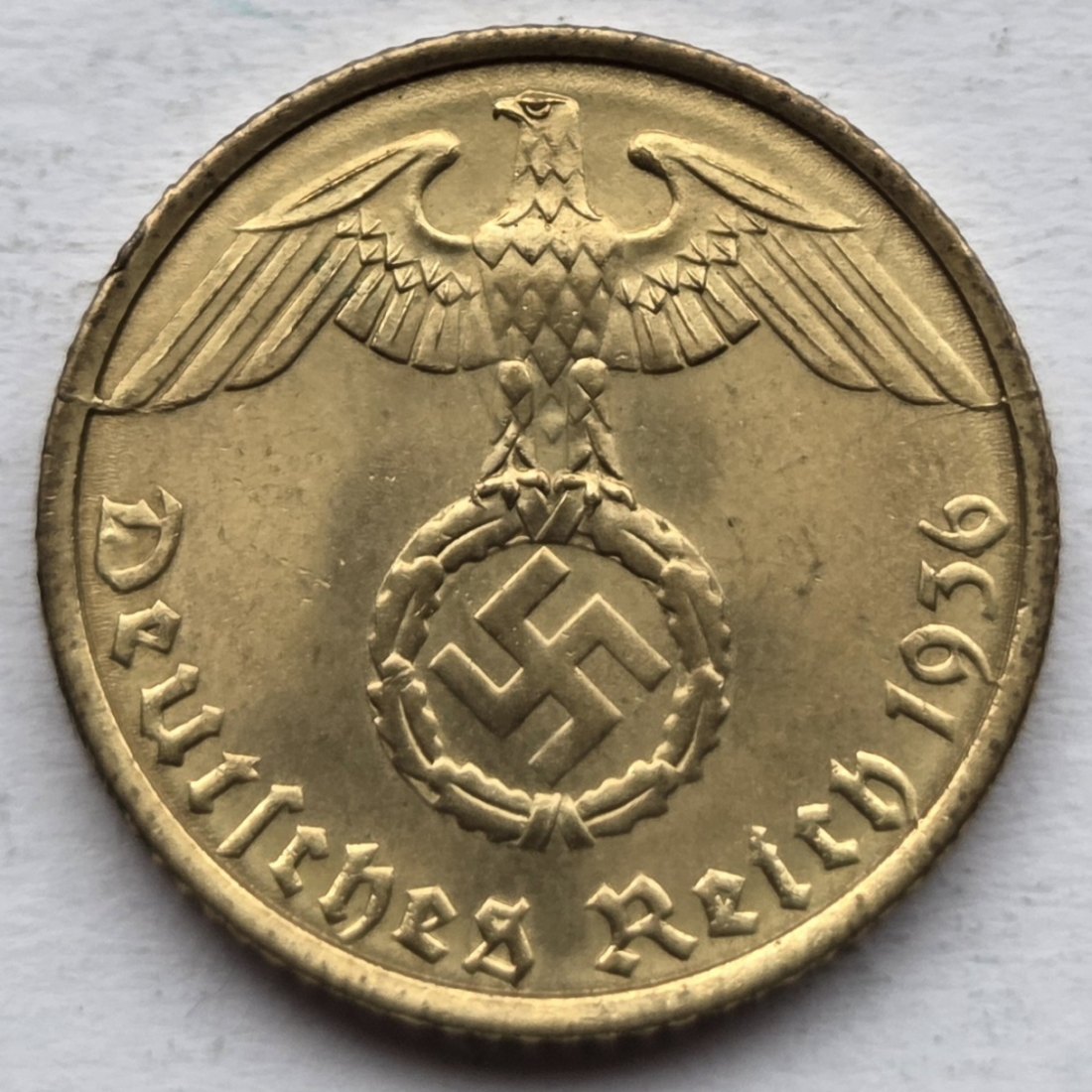  Deutsches Reich: 5 Pfennig 1936 D   