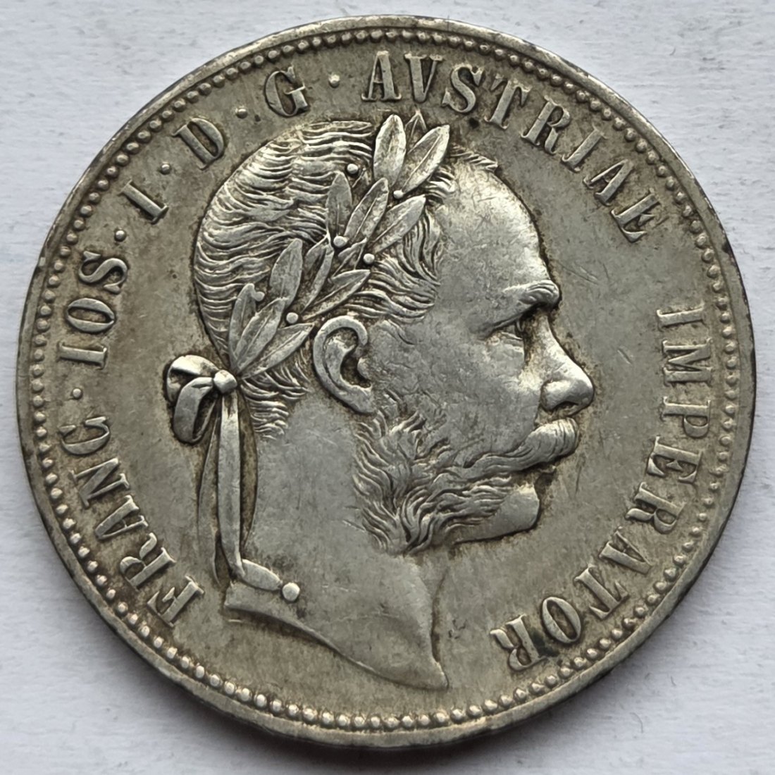  Österreich: 1 Gulden Franz Joseph 1878   