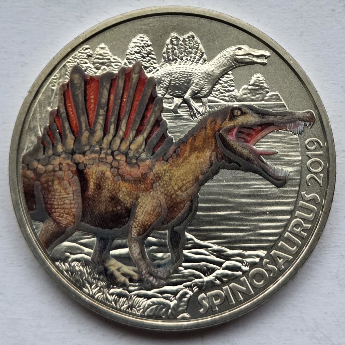  Österreich: 3 Euro Spinosaurus 2019   