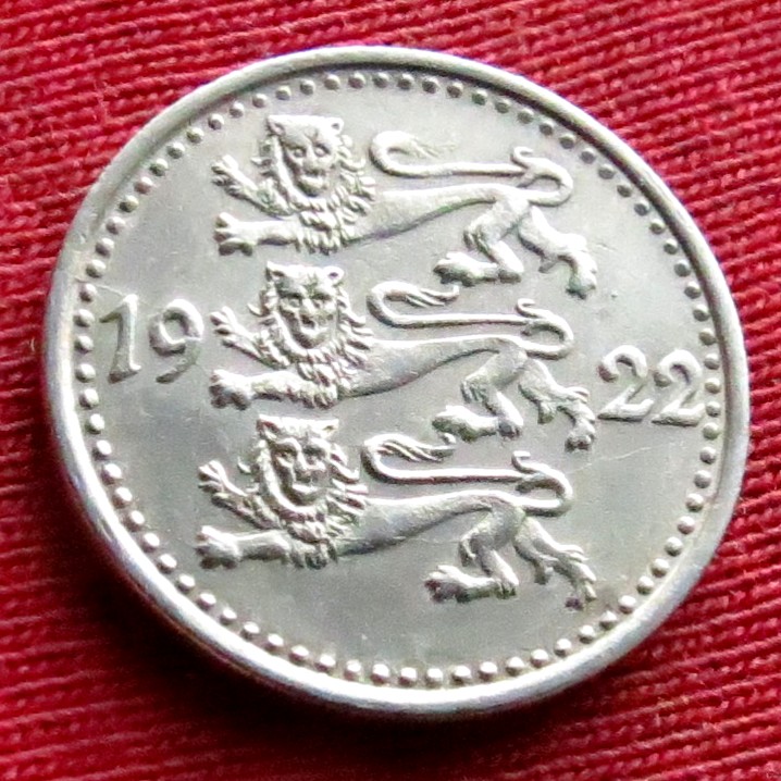  Estonia 1 mark 1922   
