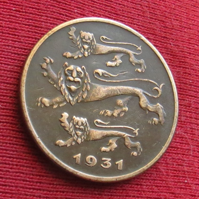  Estonia 5 senti 1931  №2   