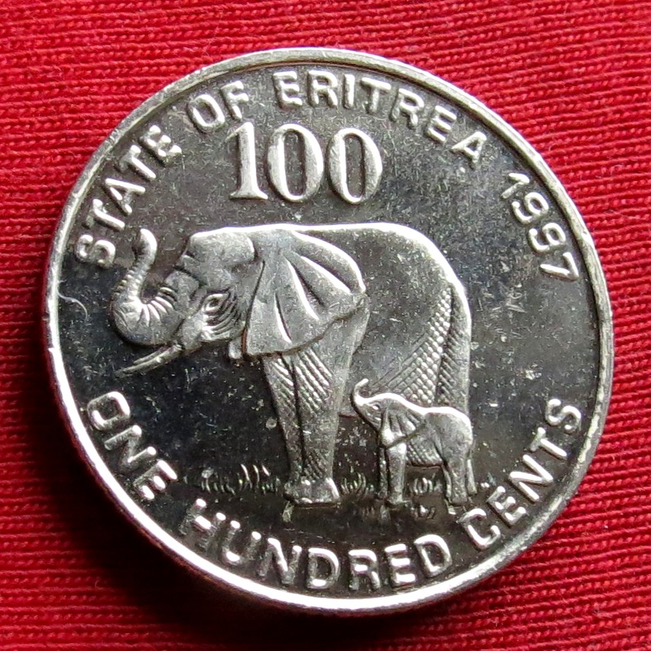  Eritrea  100 cents 1997   