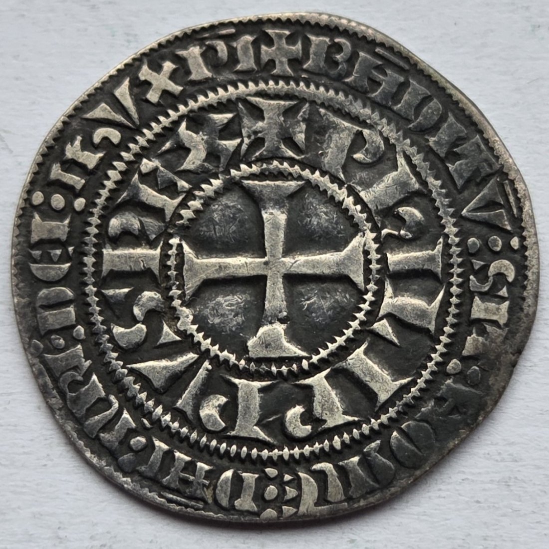  Frankreich: Groschen Philipp IV. (1280-1305)   