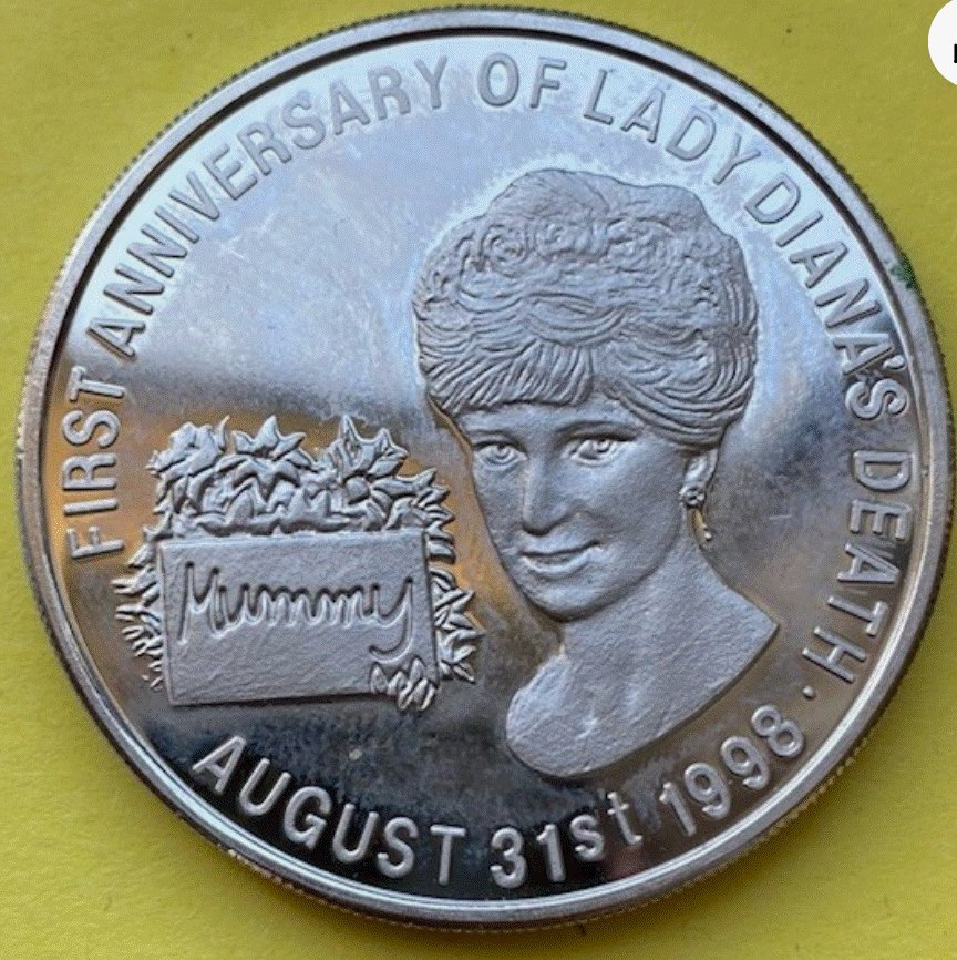  Sambia 1000 Kwacha 1998 - 1. Todestag Lady Diana   