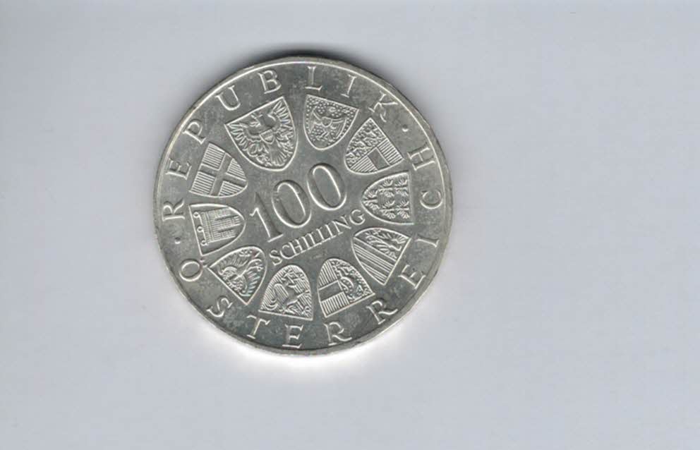  100 Schilling 1979 Festspiel Bregenz silber 15,36g fein Österreich Spittalgold9800 (01914/24   