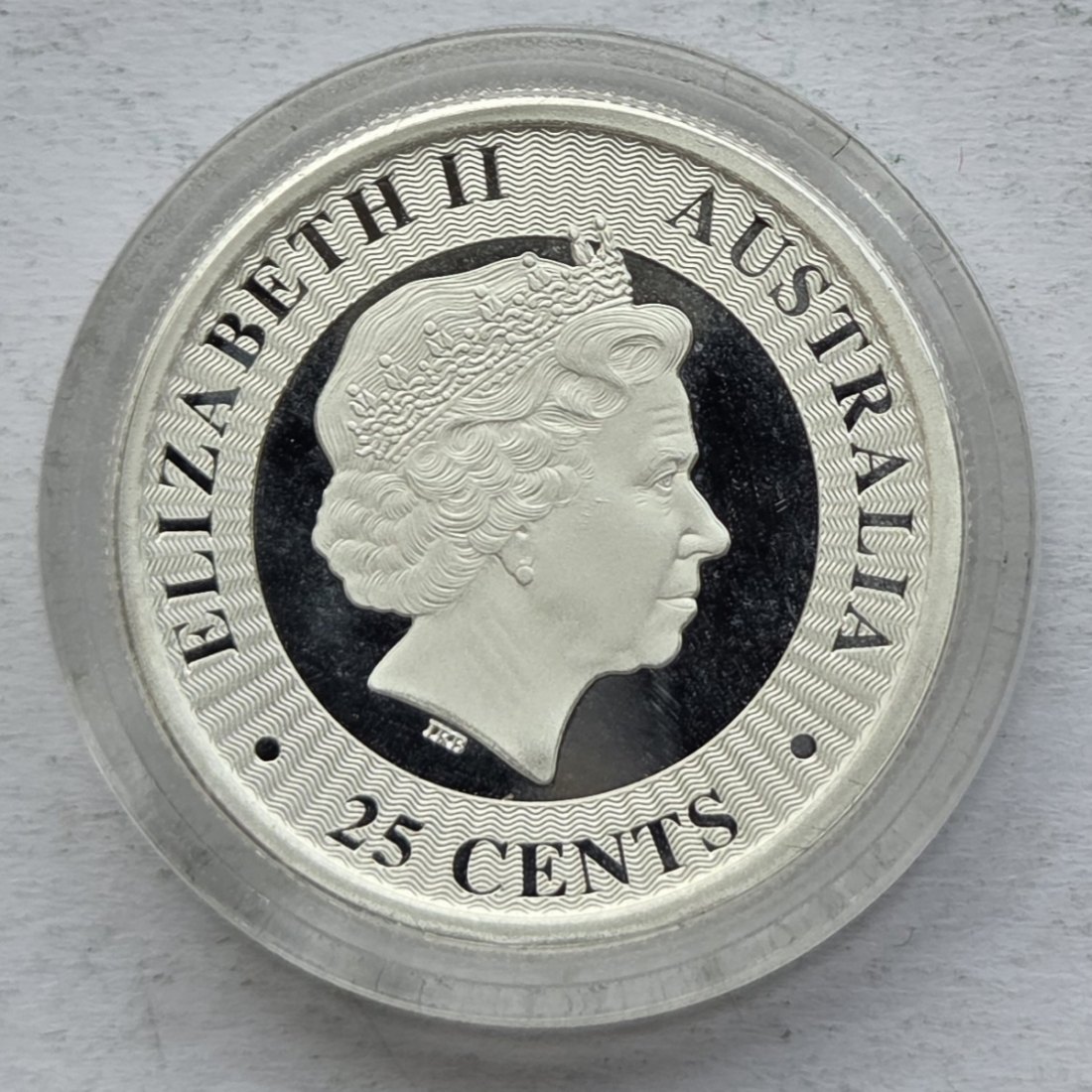  Australien: 1/4 Silberunze Känguru 2016   