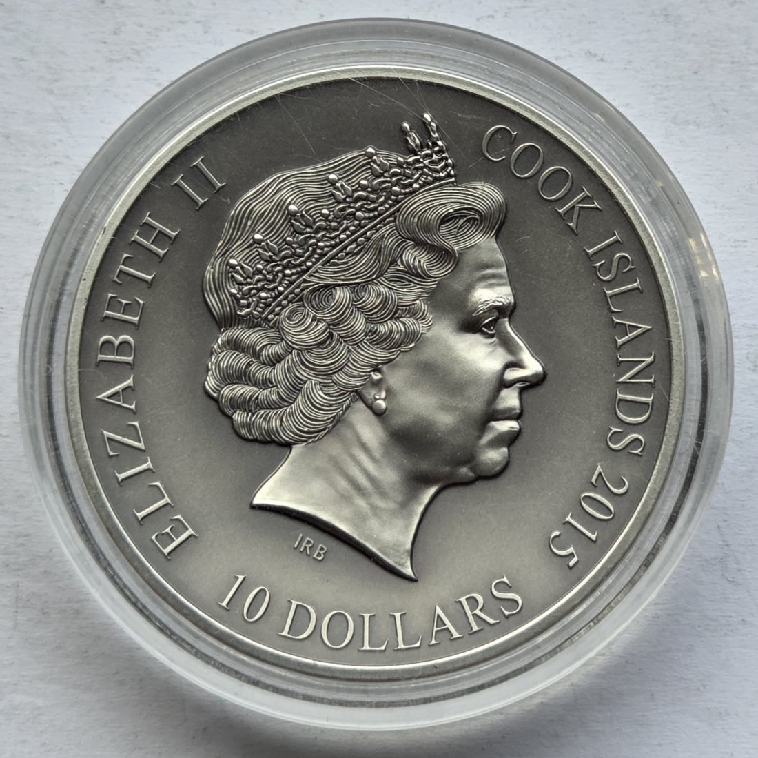  Cook Islands: 2 Unzen Nordische Götter - Hel 2015, 62,2 g Feinsilber   