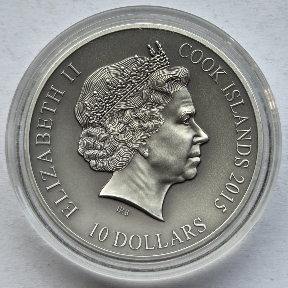  Cook Islands: 2 Unzen Nordische Götter - Odin 2015, 62,2 g Feinsilber   
