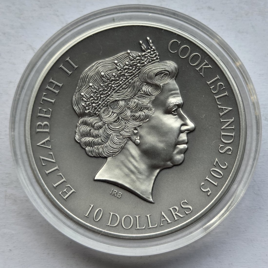  Cook Islands: 2 Unzen Nordische Götter - Thor 2015, 62,2 g Feinsilber   