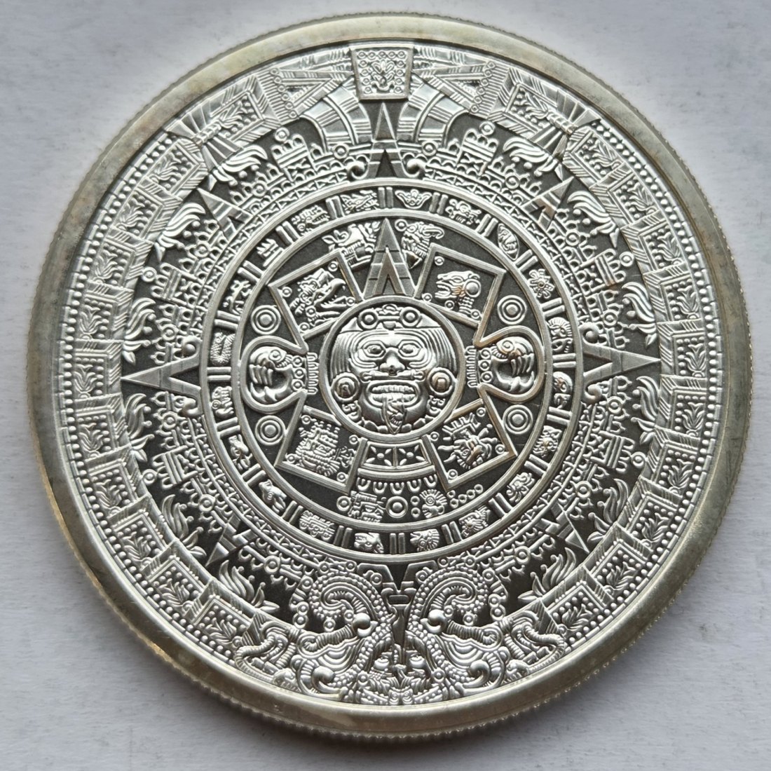  Mexiko: Doppelte Silberunze Cuauhtemoc, 62,2 g Feinsilber   